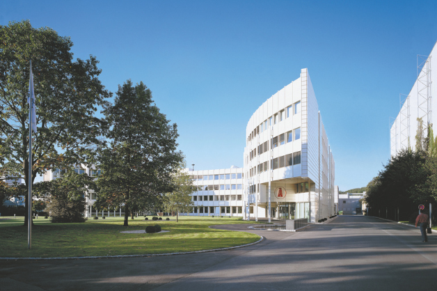 Firmengebäude der Felix Schöller Papierfrabrik in Osnabrück