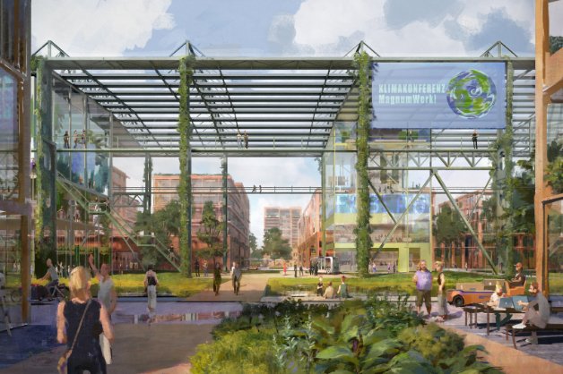 Wichtige Wegmarke für innenstadtnahes Zukunftsquartier: Bebauungsplan für Magnum-Areal wird öffentlich ausgelegt