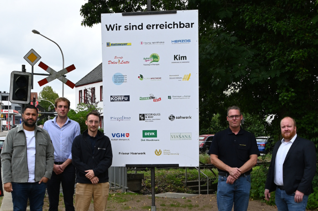Unternehmen an der Mindener Straße bleiben auch während der Bauarbeiten erreichbar