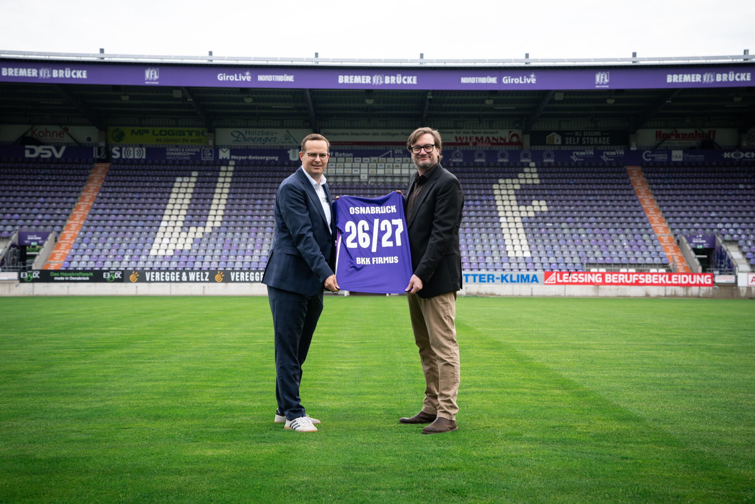 Die soziale Kraft des Sports im Fokus: BKK firmus neuer Gesundheitspartner des VfL Osnabrück